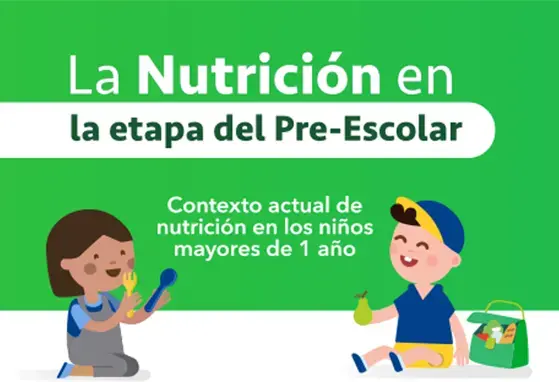 La Nutrición en la etapa del Pre-Escolar (infographics)